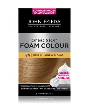 JOHN FRIEDA Precision Foam Color 8N Medium Natrual Blonde