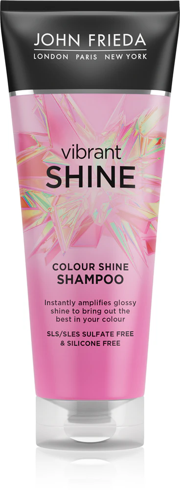 John Frieda Vibrant Shine Shampoo for shiny and smooth hair