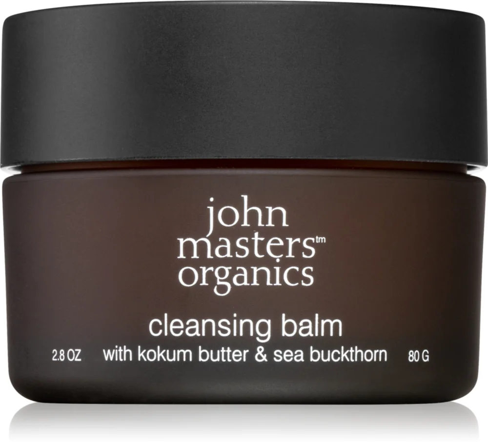 John Masters Organics Kokum Butter & Sea Buckthorn Cleansing Balm Balm for removing make-up and cleansing