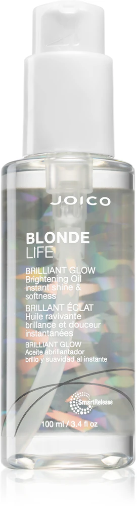 Joico Blonde Life Brilliant Glow Oil for radiant shine for blonde and mixed hair