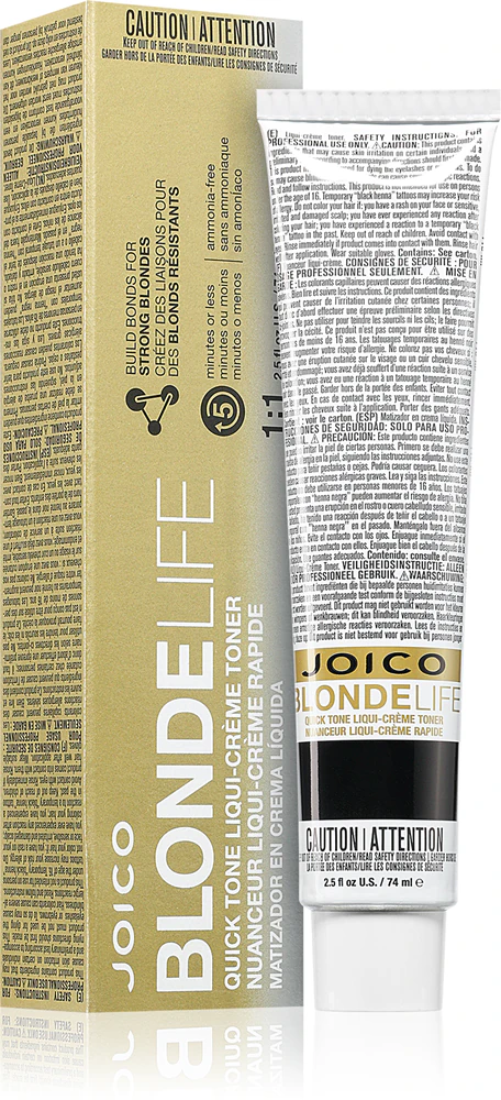 Joico Blonde Life Quick Tone Liqui quick toner for blonde hair