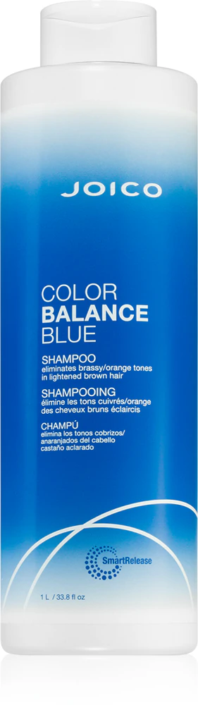 Joico Color Balance Blue hydrating shampoo for light streaked hair