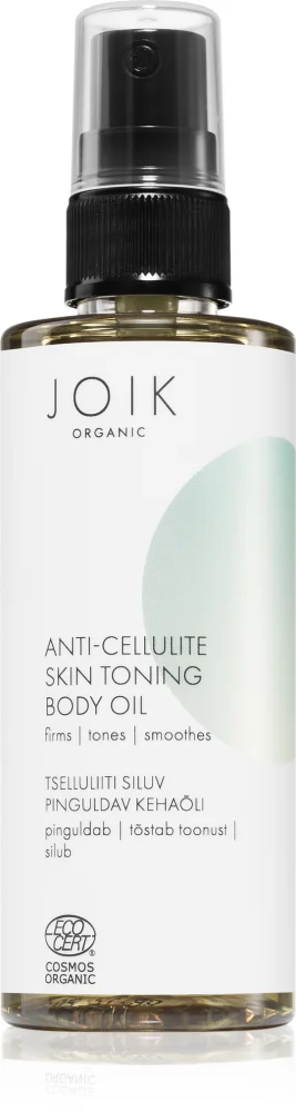 JOIK Organic Anti-Cellulite Skin Toning Body Oil Body oil against cellulite