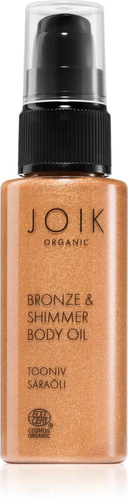 JOIK Organic Bronze & Shimmer shimmering bronze oil