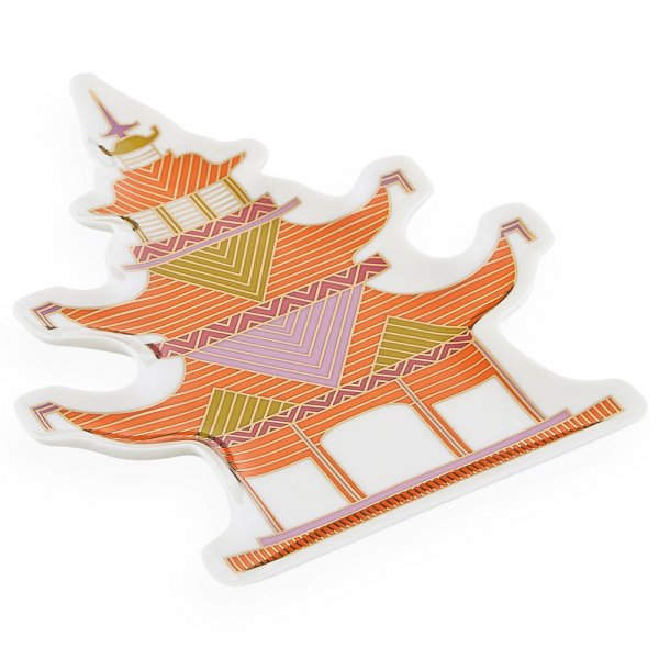 Jonathan Adler storage tray Luxembourg Pagoda Tray Multicolor