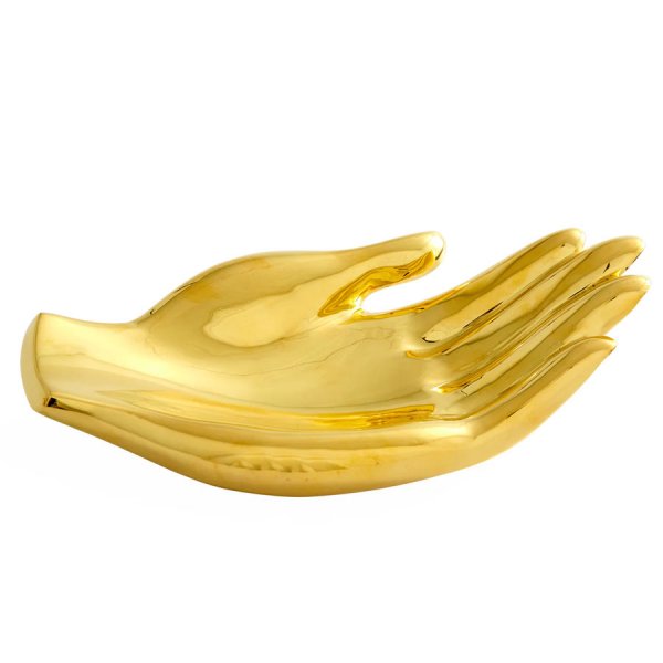 Jonathan Adler Bowl Hand Bowl Brass