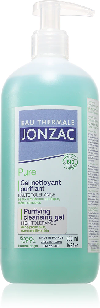 Jonzac Pure Purifying Cleansing Gel Cleansing gel for oily and combination skin