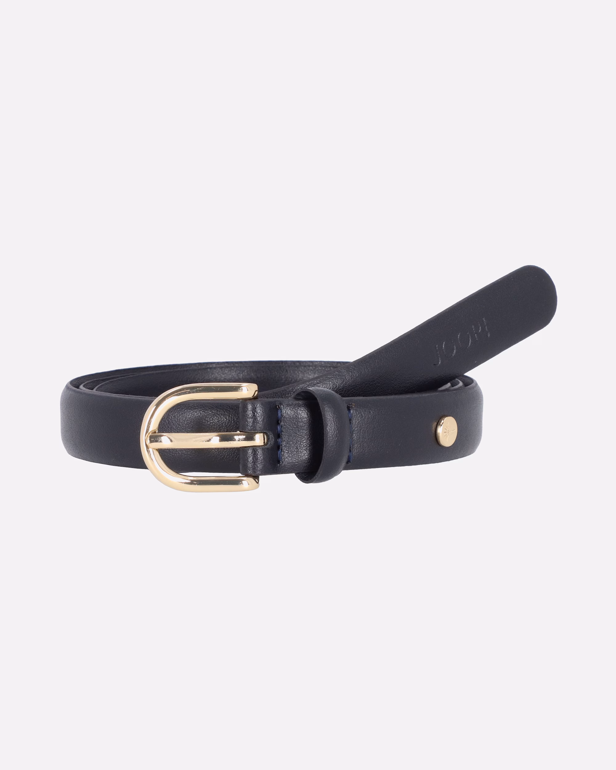 YOOP! Belt business belt leather (dark blue dark blue)