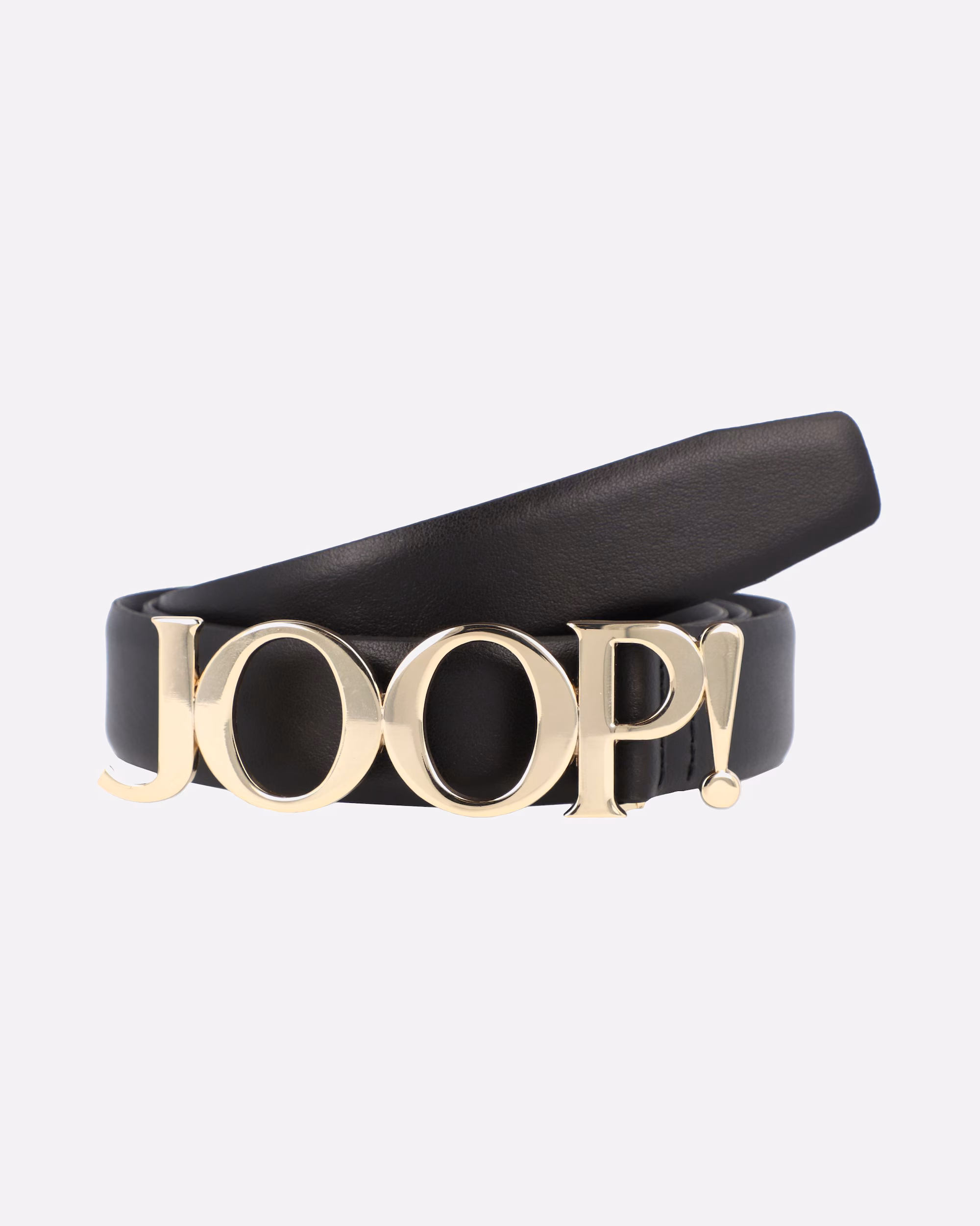 YOOP! Belt Belt Leather (black black)