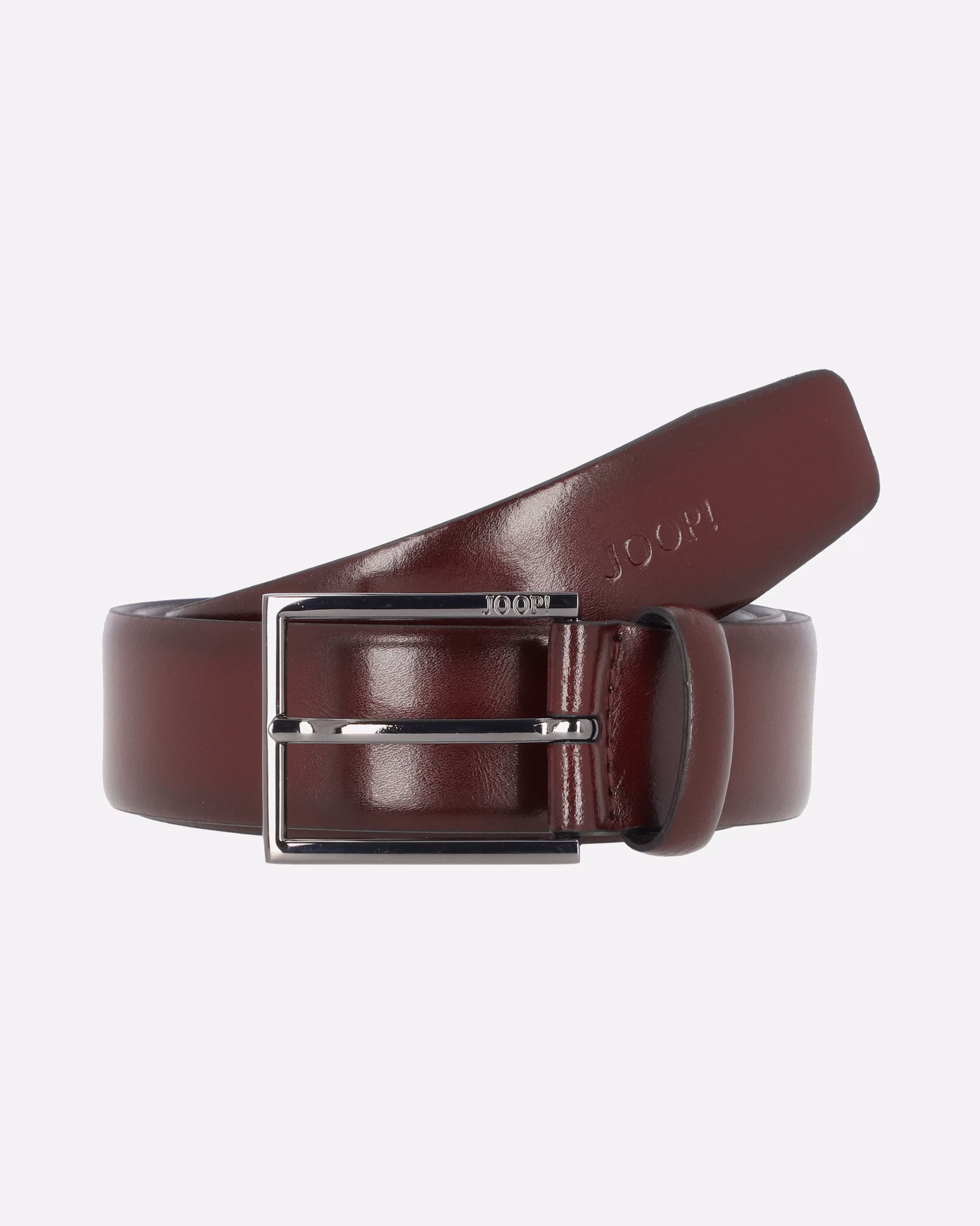 YOOP! Belt belt leather (bordeaux bordeaux)