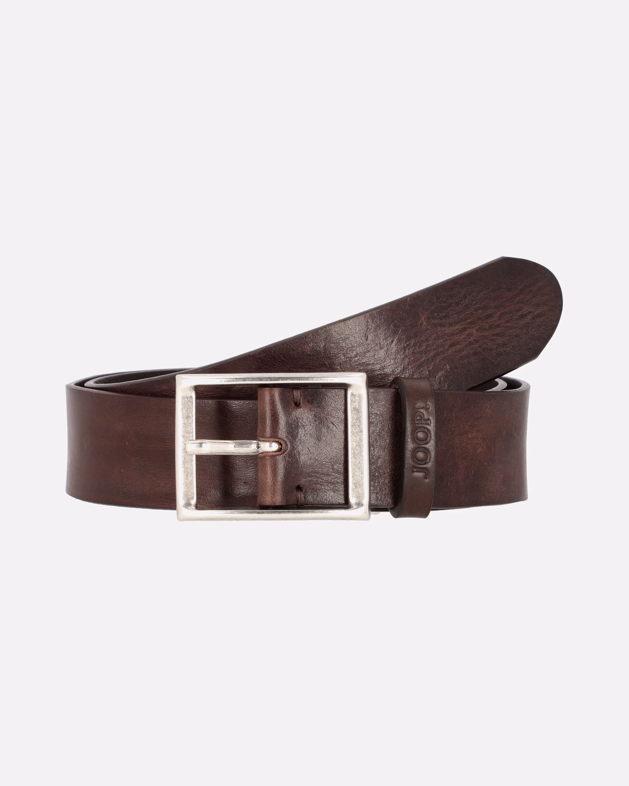 Yep! Jeans Belt Casual Belt Leather (dark brown dark brown)