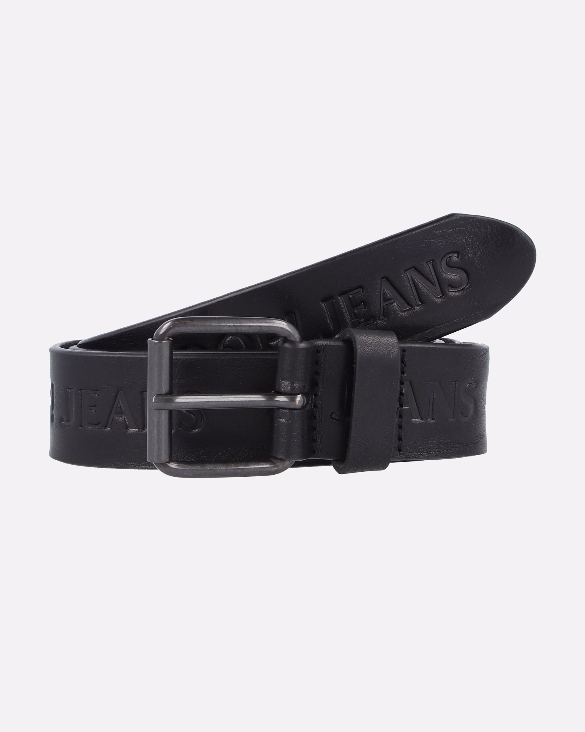 Yep! Jeans Belt Belt Leather (black black)
