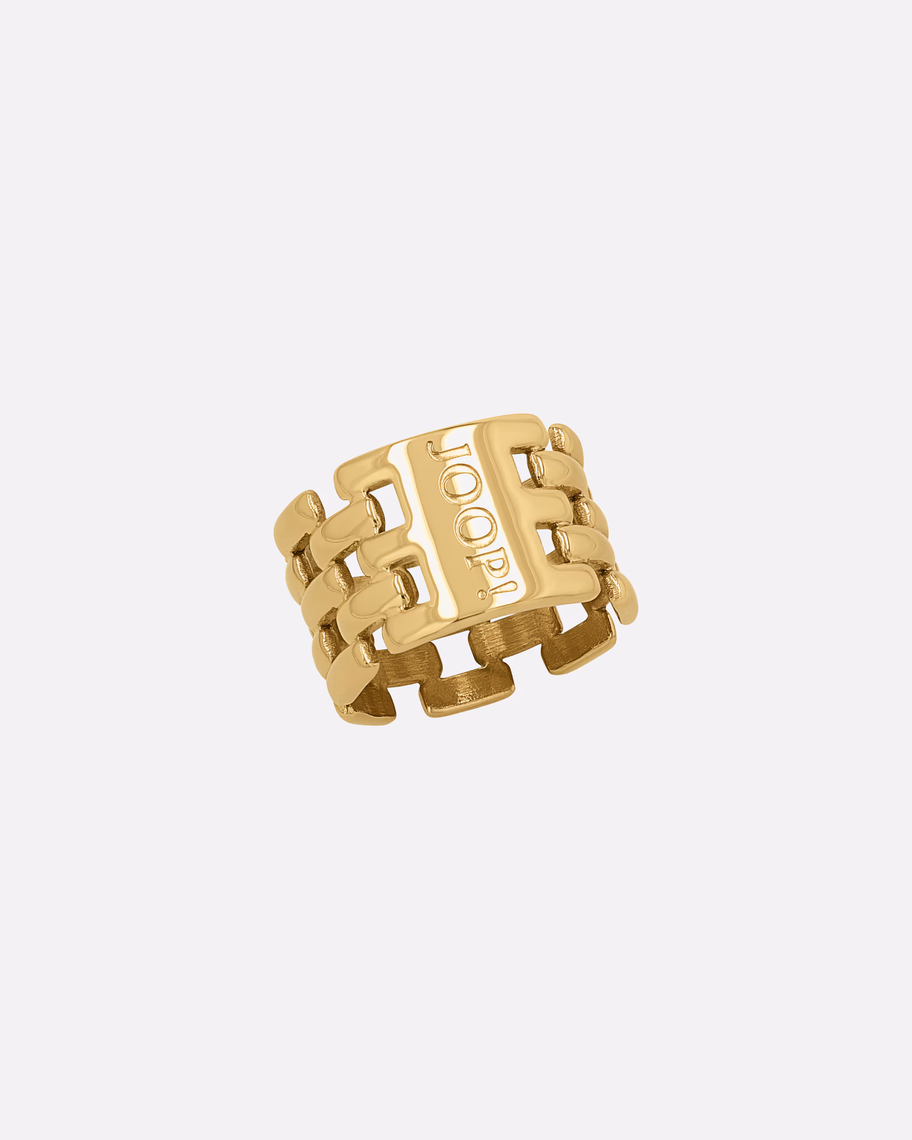 YOOP! Ring ring for women, stainless steel