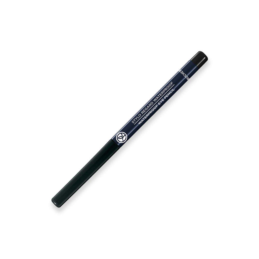 Yves Rocher Couleurs Nature Kajal Waterproof Black - Black | Black Eyeliner Pencil for Turning | Waterproof Texture | Dark Accents & An Intense Look