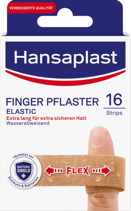 Elastic finger strips, 16 st