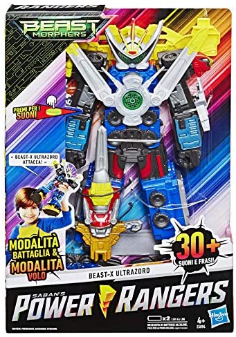 Hasbro Power Rangers Morphers E5894103 Beast-X Ultrazord With Sound And Phr
