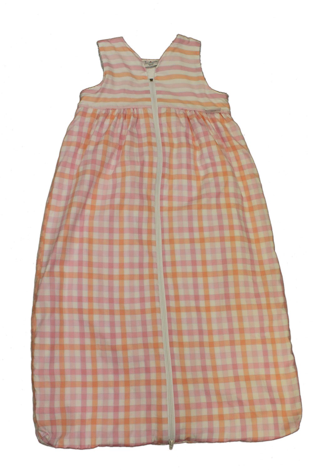 Tavolinchen 35/543 35 – Terry Gingham Dress Sleeping Bag 90 cm pink