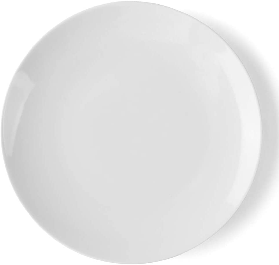 Holst Porzellan Maxima Porcelain Plate & Jumbo Plate Round 40 cm Porcelain Plate 40.1 cm