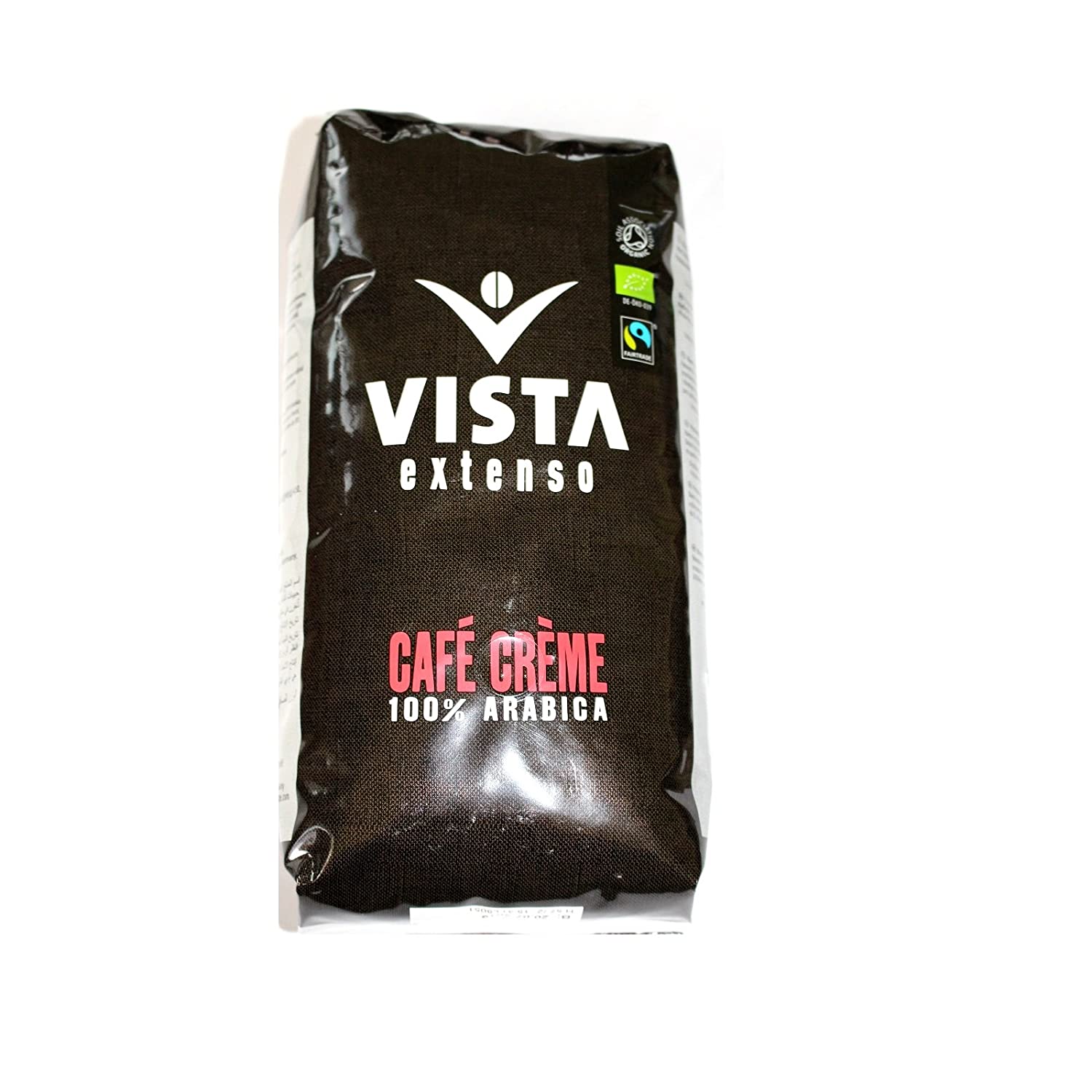 Tchibo Professional Caffe Crema Verde 6 x 1kg whole coffee bean, Organic Fairtrade, 100% Arabica