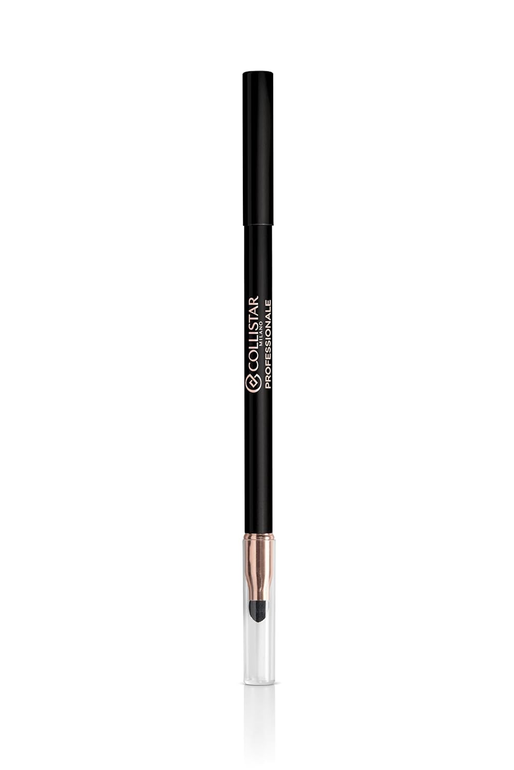 Collistar Professional Eye Pencil, Soft Texture, Easy to Fade, Long Life, Waterproof, 24 Hours, with Applicator, No.1 Black, 1.2ml