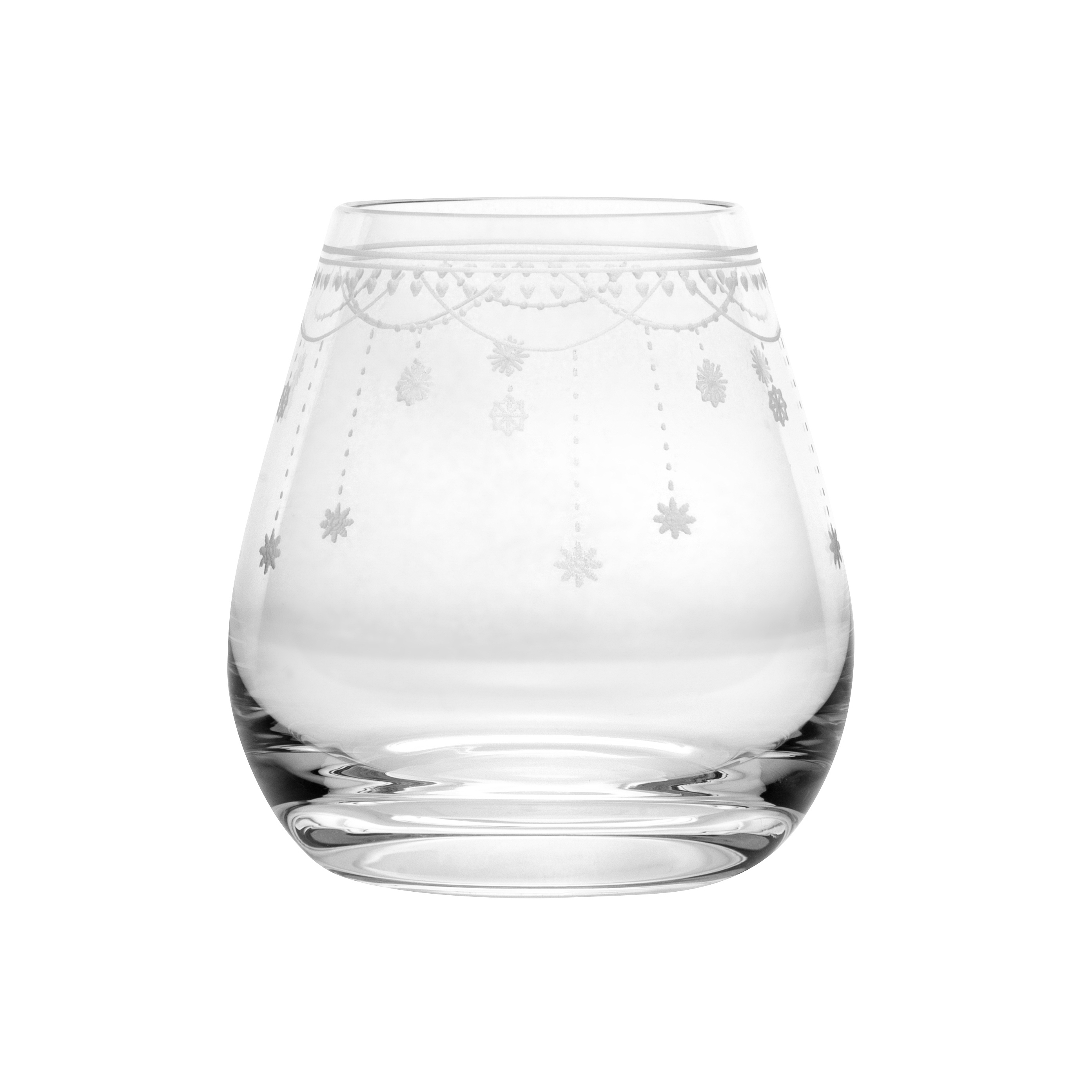 wik--walsoe Julemorgen Water Glass