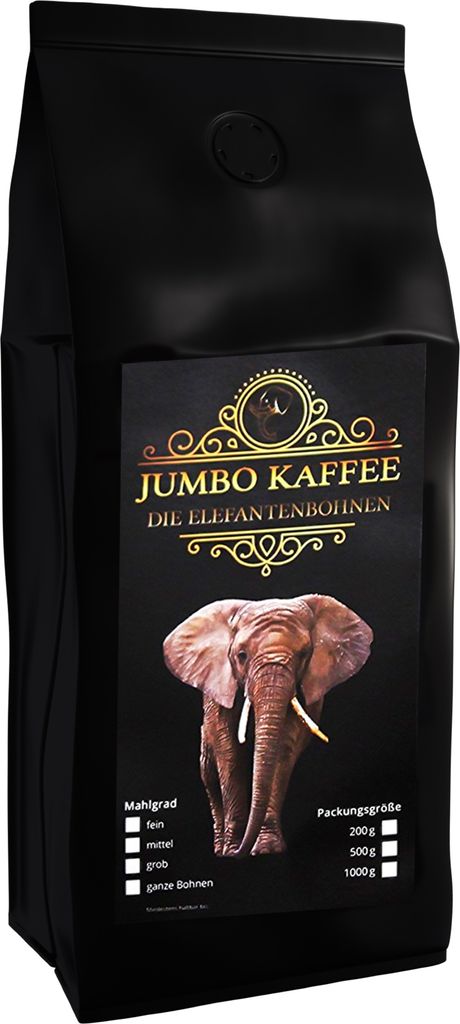 Jumbo Coffee | Elephant Coffee Maragogype (200 g, Whole Beans)