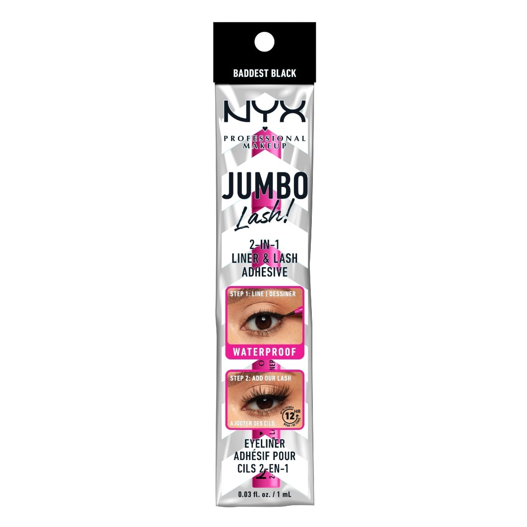 NYX PROFESSIONAL MAKEUP Jumbo Lash 2-in-1 Eyeliner & Eyelash Glue