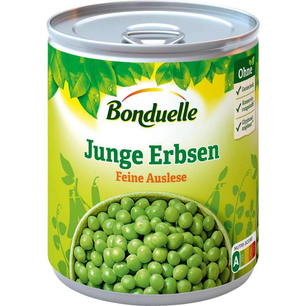 Young peas, fine selection