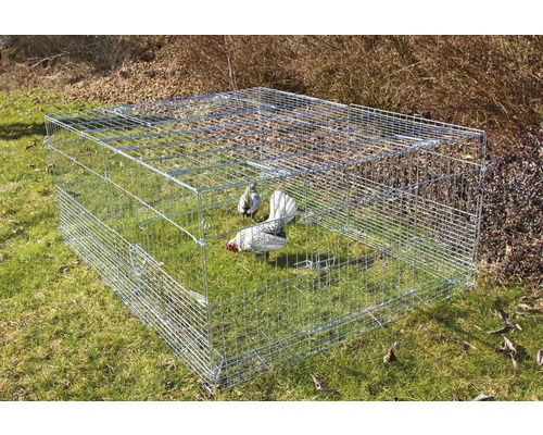 KERBL outdoor enclosure for young animals with sun protection 144x112x60 cm