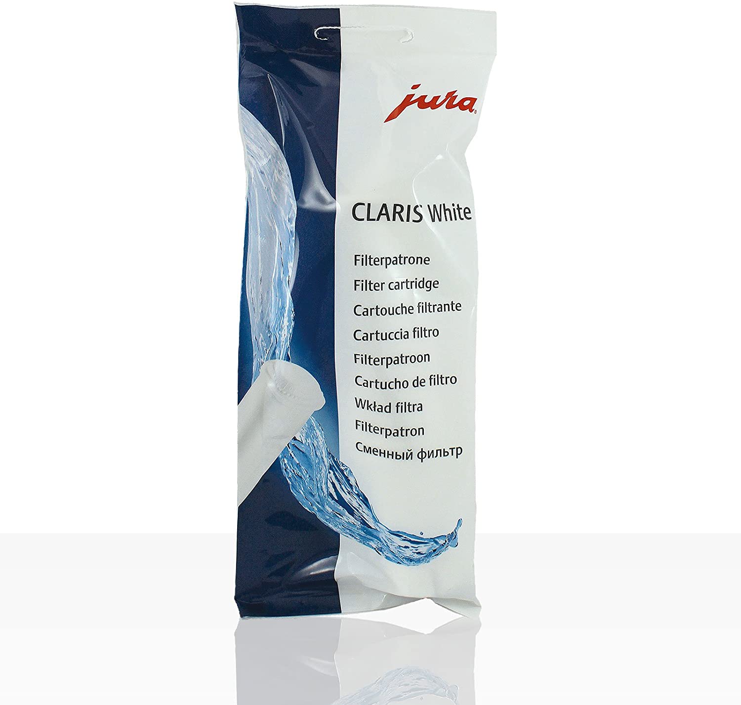 Jura Claris White Filter Cartridge For Impressa And Others, 5 Units