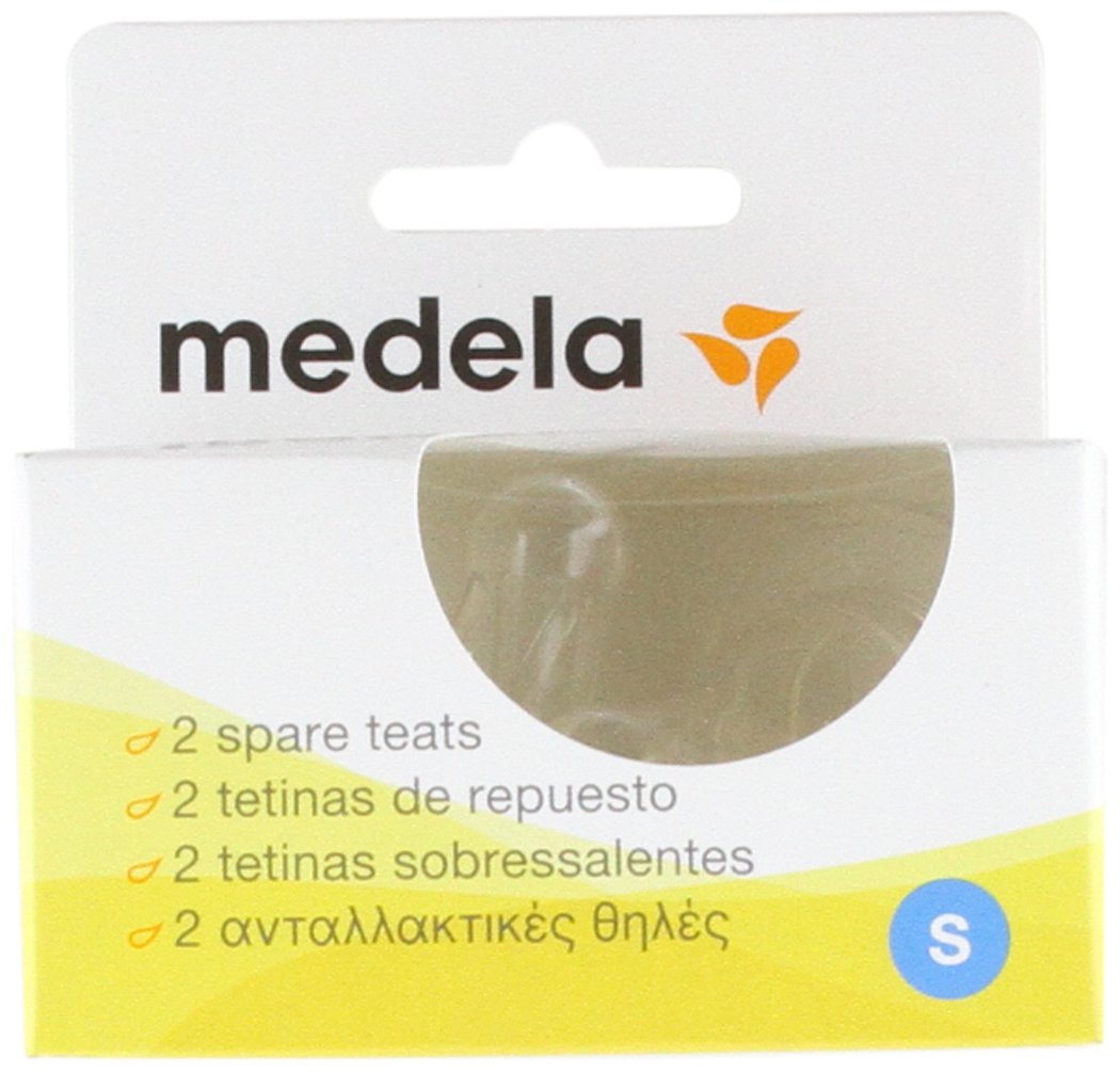 Medela Silicone Teat (Pack of 2) multicoloured