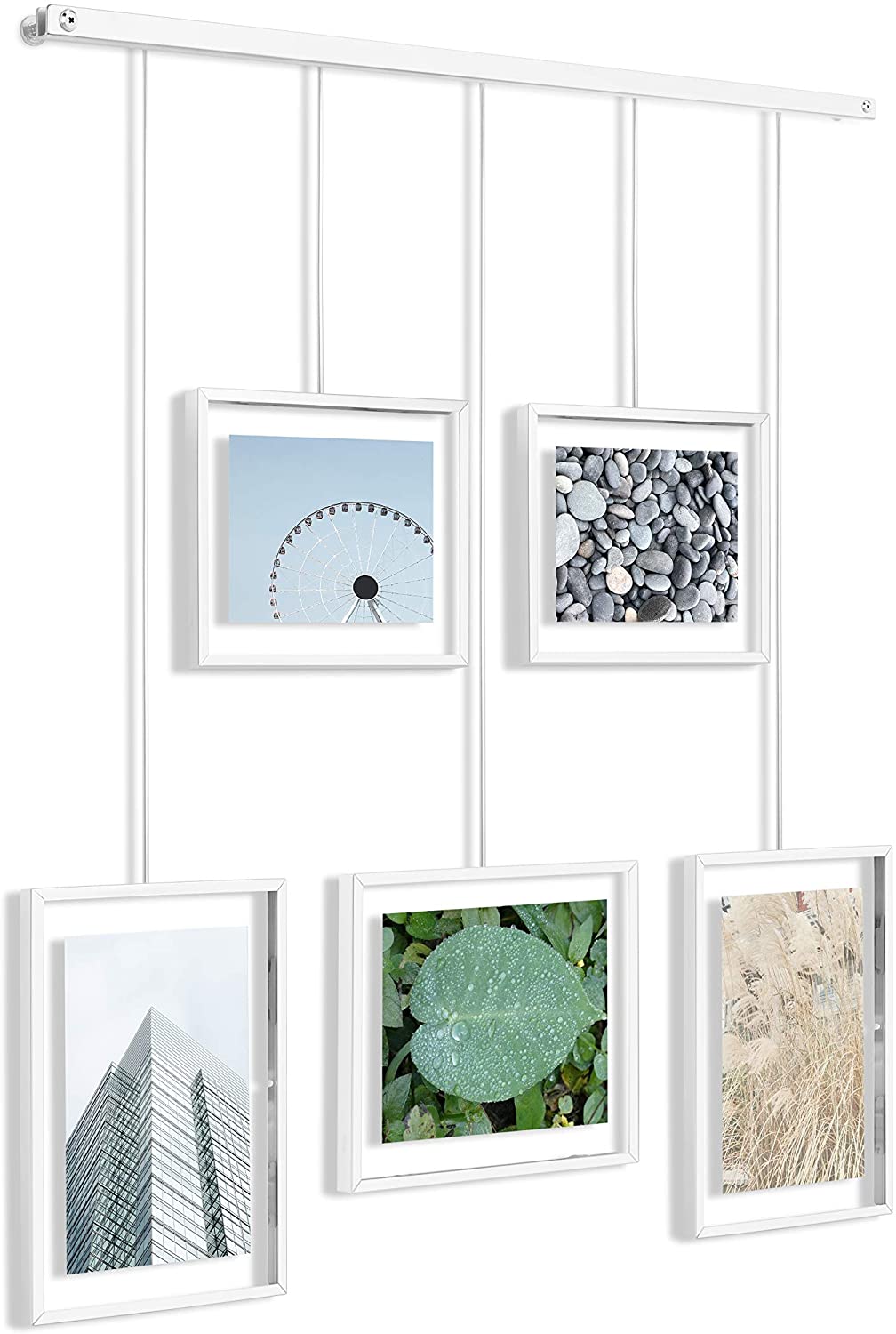 Umbra Exhibit Photo Collage Flexible Picture Frame Set For Horizontal And A