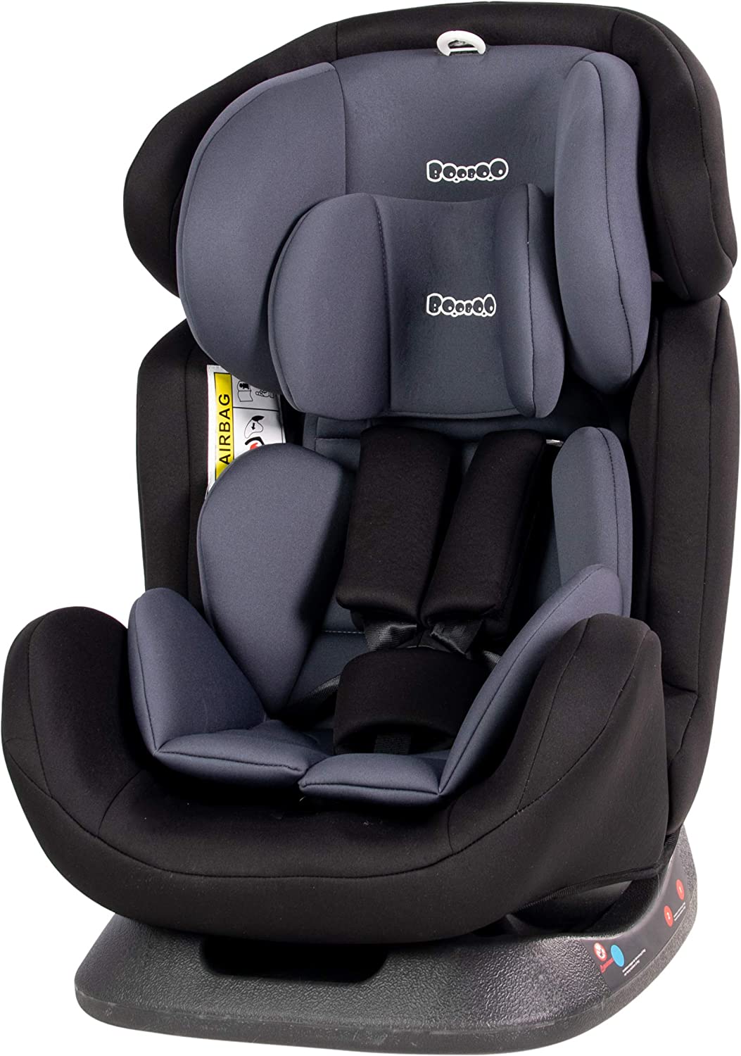 Osann Booboo Fino Child Car Seat and Reboarder for All Ages Group 0+/1/2/3 (0-36 kg) Nero
