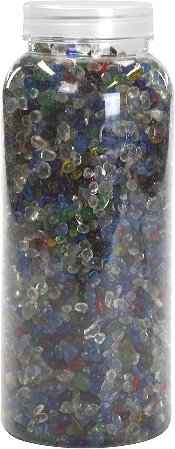 Decorative stones 1 kg 0.3 cm – 0.6 cm – colourful polished.