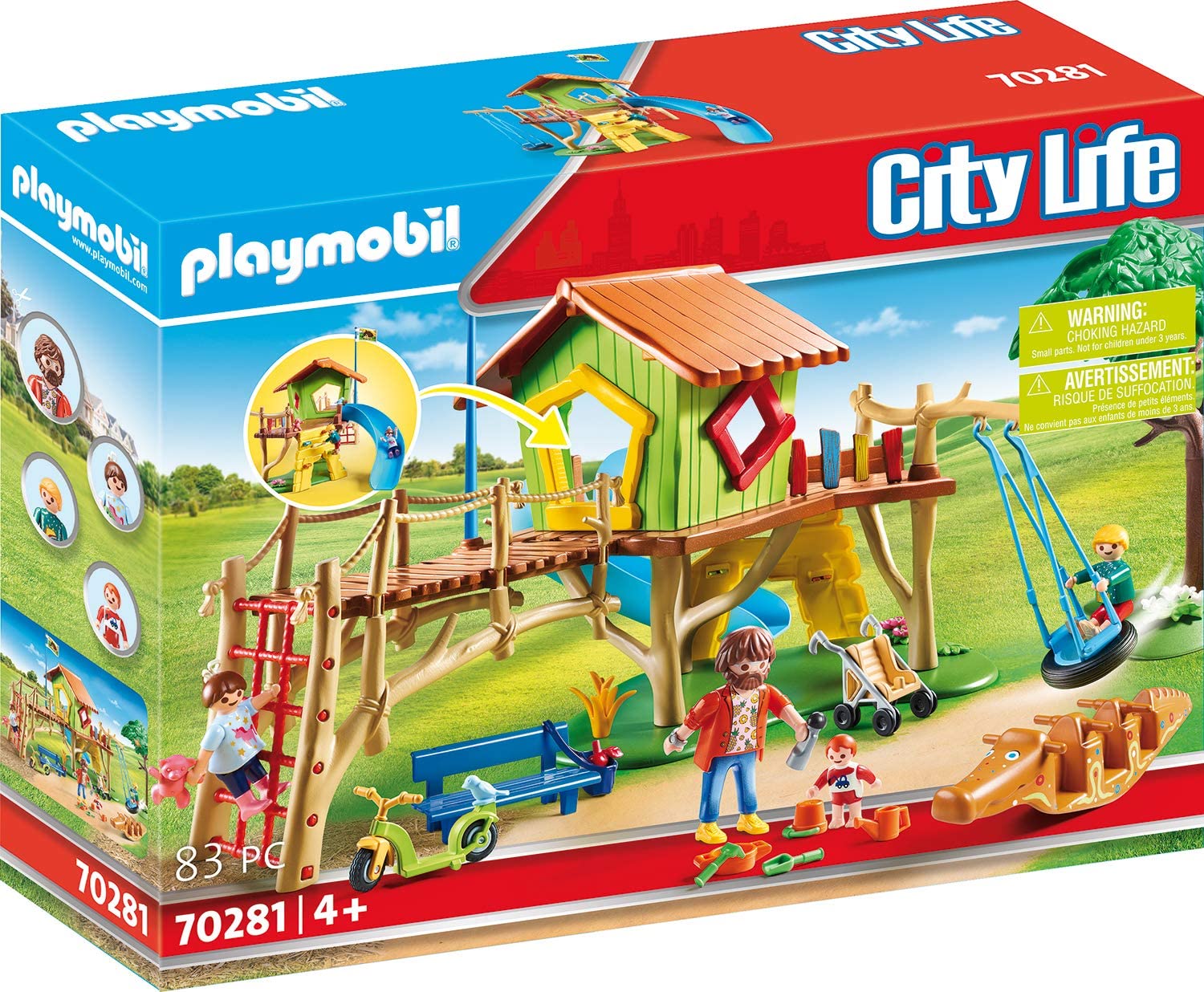 Playmobil City Life 70281 Adventure Playground 4 Years And Above
