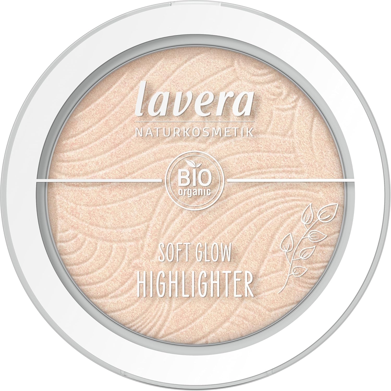 lavera Soft Glow Highlighter - Champagne Shimmer 01 - Up to 12 Hours Hold - Ultra Fine Shimmer Pigments - Silky Texture - Vegan - Natural Cosmetics - 5.5 g