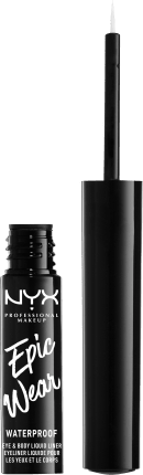 NYX PROFESSIONAL MAKEUP Eyeliner Epic Wear Metallic Liquid Silver Metal 03, 3,5 ml