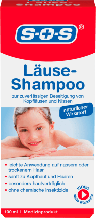 SOS Lice shampoo, 100 ml