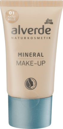 alverde NATURKOSMETIK Mineral Make-up naturelle 01, 30 ml