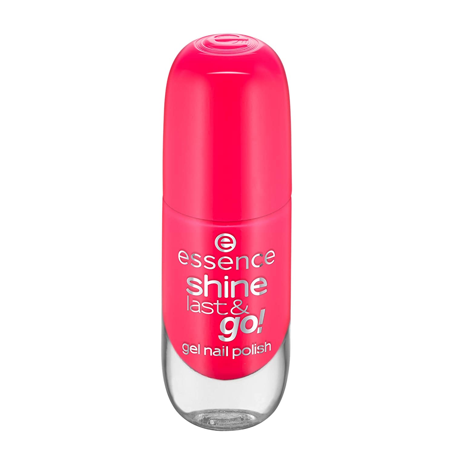 essence cosmetics essence shine last & go! Gel Nail Polish, Gel Polish, No. 13 Legally Pink, Pink, Gely, Shiny, No Acetone, Vegan, No Preservatives (8 ml), pink ‎13