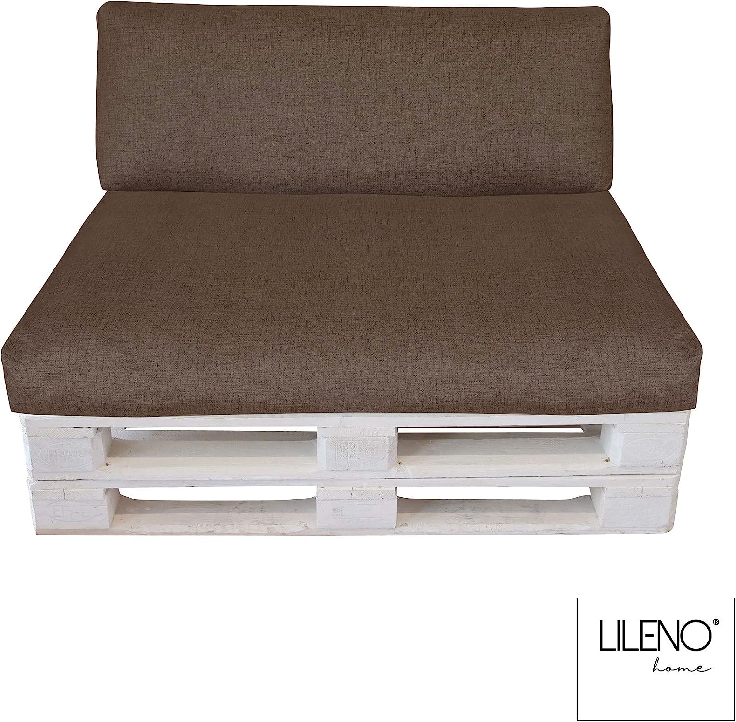 Lileno Home Pallet Cushion Cover, taupe