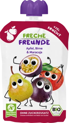 Squeeze apple, pear & passion fruit, from 6 months, 100 g