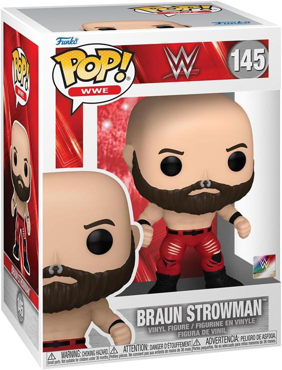Funko Pop! WWE: Braun Strowman - Vinyl Collectible Figure - Gift Idea - Official Merchandise - Toys For Children and Adults - Sports Fans - Model Figure For Collectors and Display