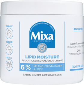 Mixa Nourishing cream Lipid Moisture, 400 ml