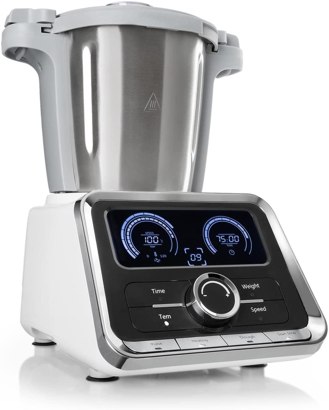 Klarstein GrandPrix Food Processor, Silver