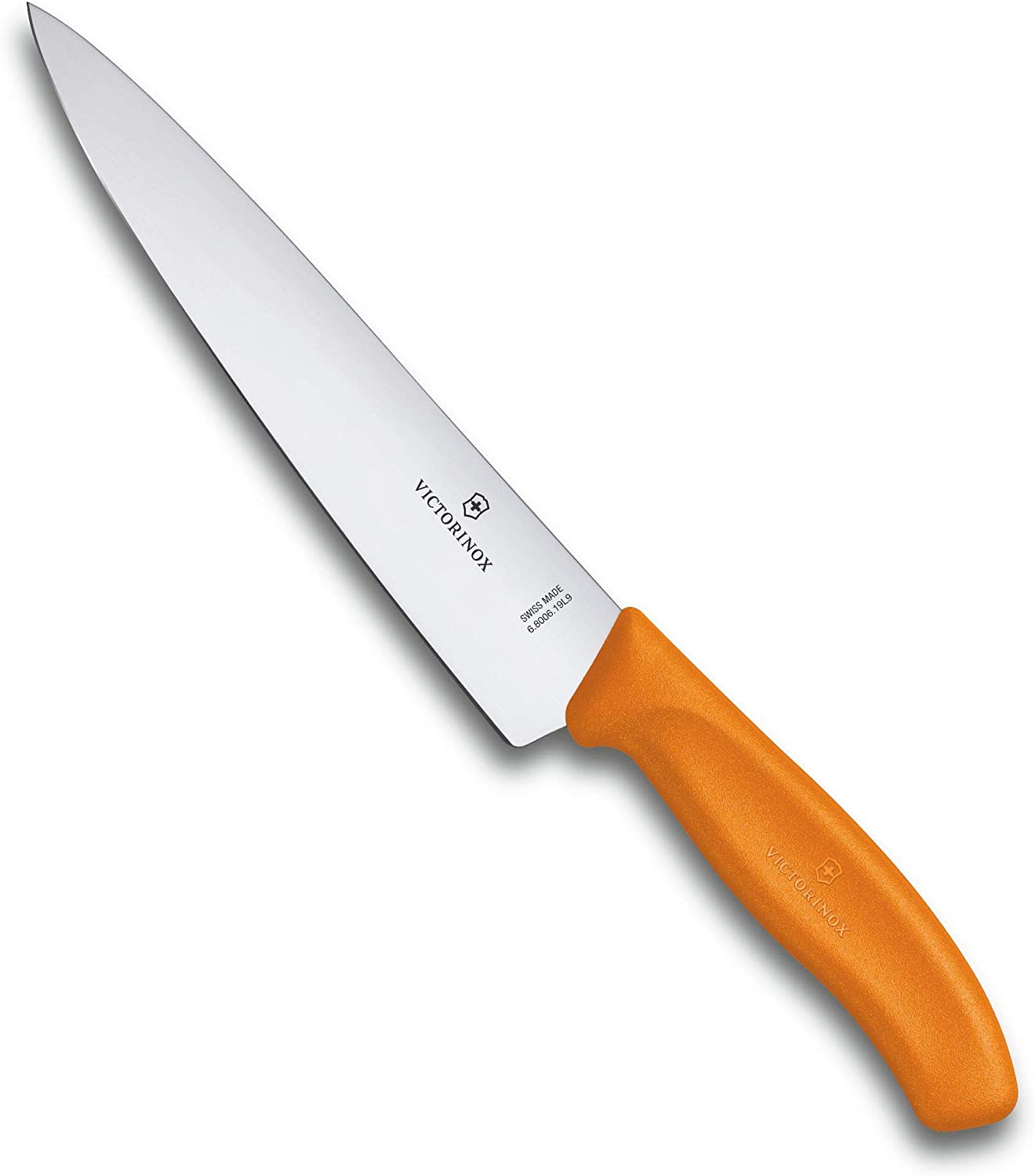 Victorinox 19 cm Carving Knife Blister Pack, Orange