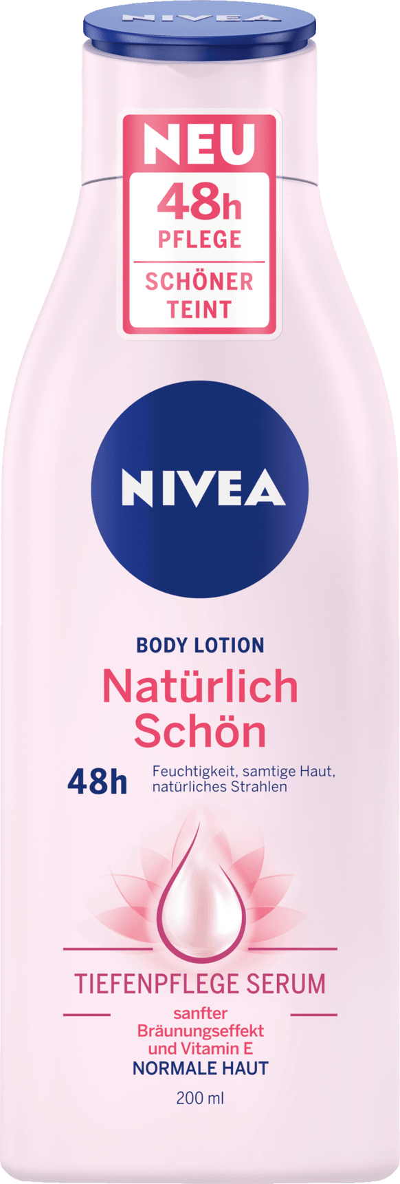 Nivea Body Lotion Naturally Beautiful, 200 Ml