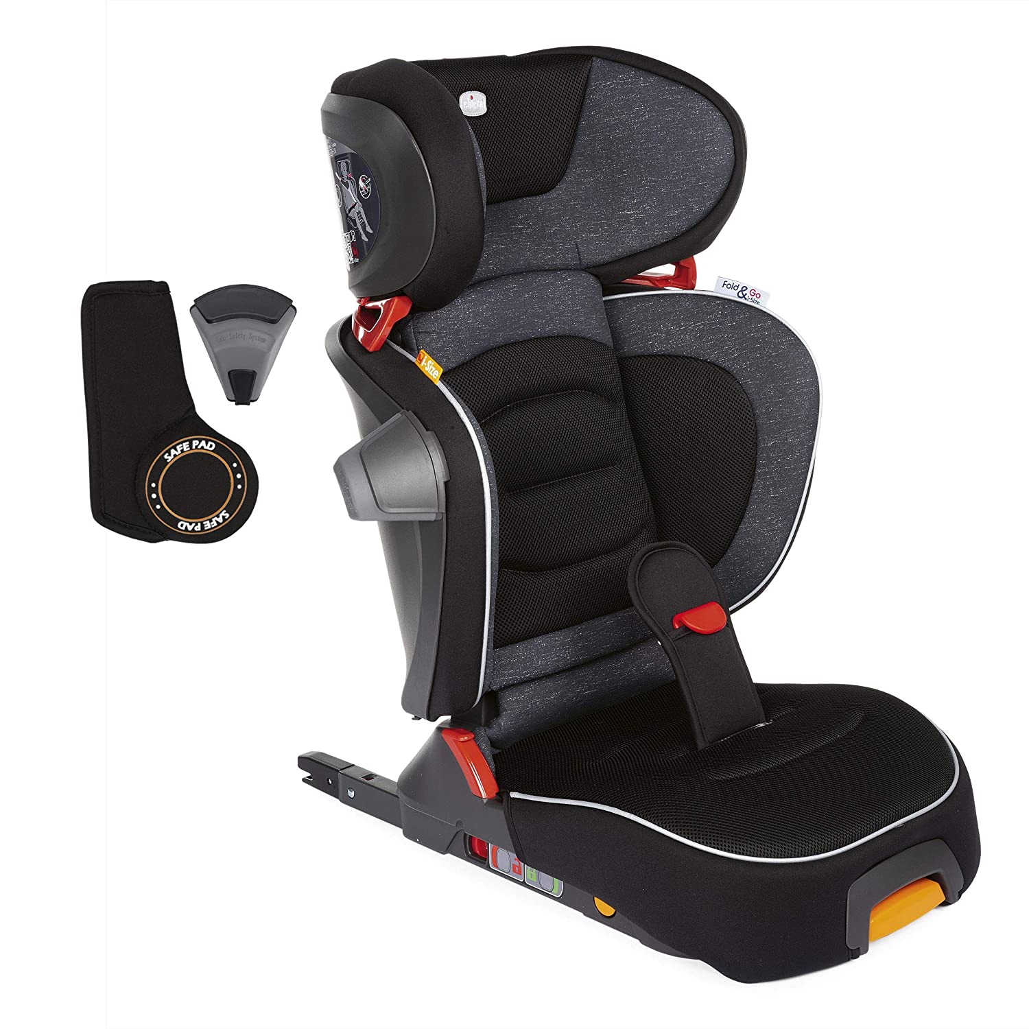 Chicco Folding Car Seat Fold & Go I-Size 100-150 Cm With Side Impact Protec