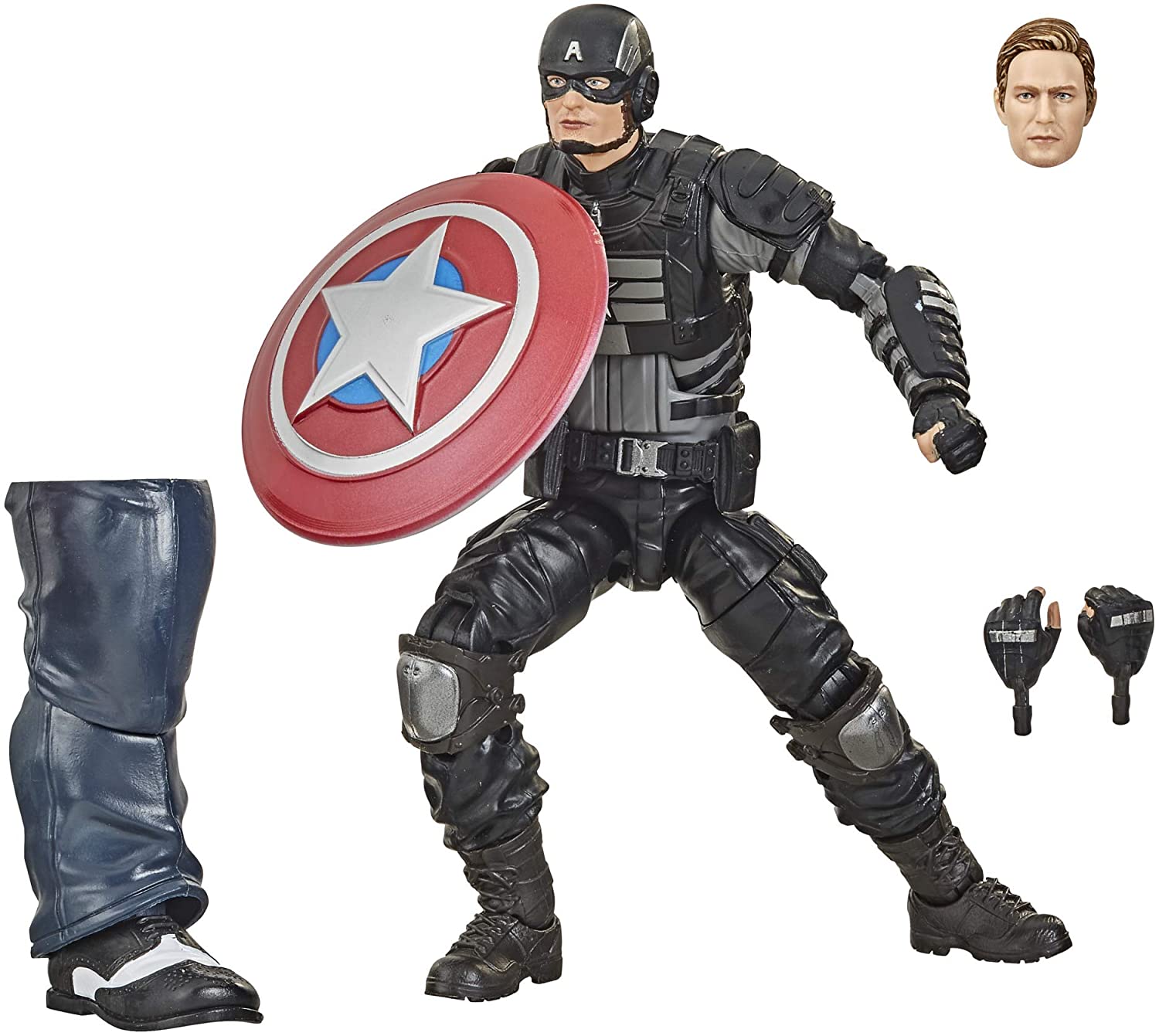 Marvel Hasbro Legends Series Gamerverse 6-Inch Stealth Captain America Acti