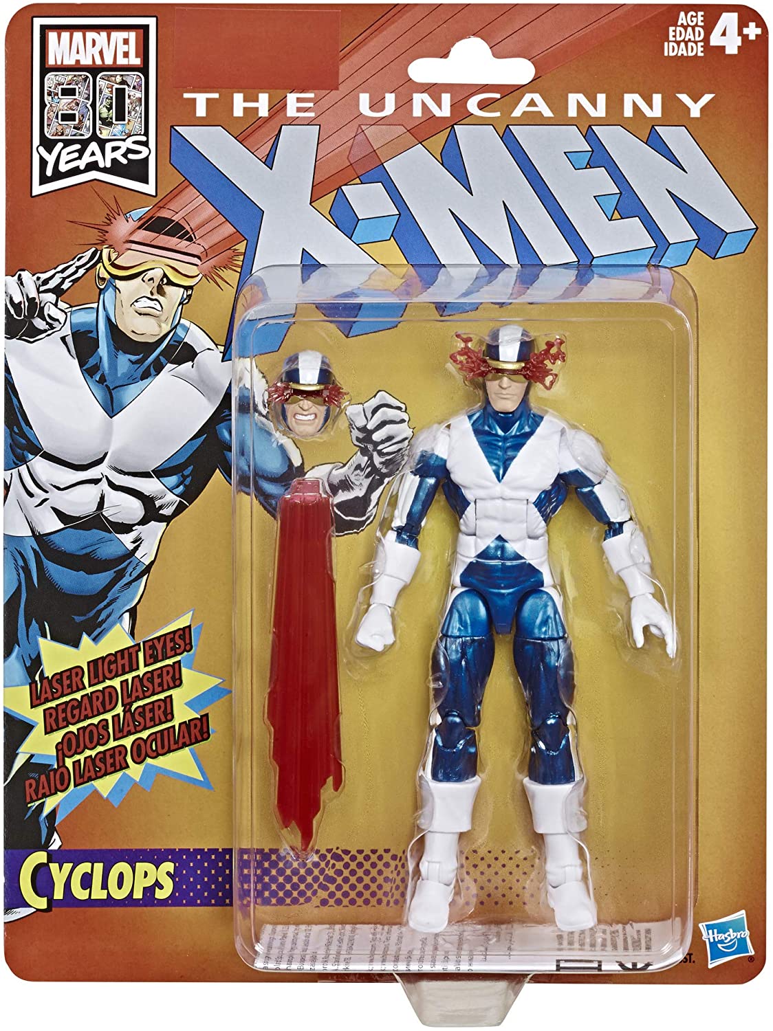 Marvel Retro 6" Fan Cyclops (X-Men) Action Figure Super Hero Collectible Se